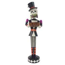 Metal Halloween Nutcracker 165cm x 54cm