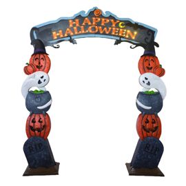 Metal Halloween Arch 290cm x 258cm