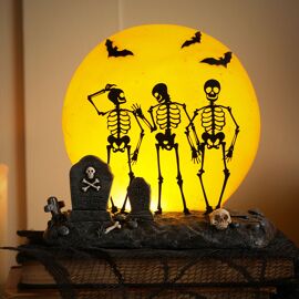 LED Table Light Skeleton Design Battery Operated