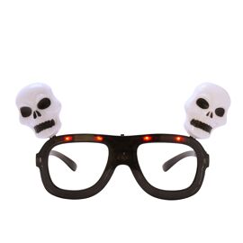 Halloween LED Skull Glasses  3 Functions