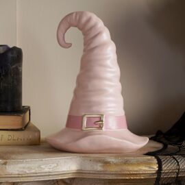 Pink Witches Hat Ornament