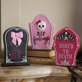 **ASTD MULTI 3** Tombstone Figurine - RIP