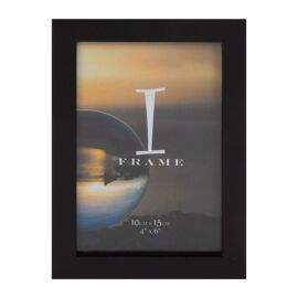 iFrame Set of 4 Photo Frames Black 4" x 6"