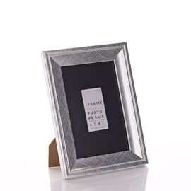 **MULTI 4** iFrame Silver Thick Profile Photo Frame 4" x 6"