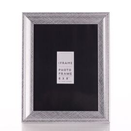 **MULTI 4** iFrame Silver Thick Profile Photo Frame 6" x 8"