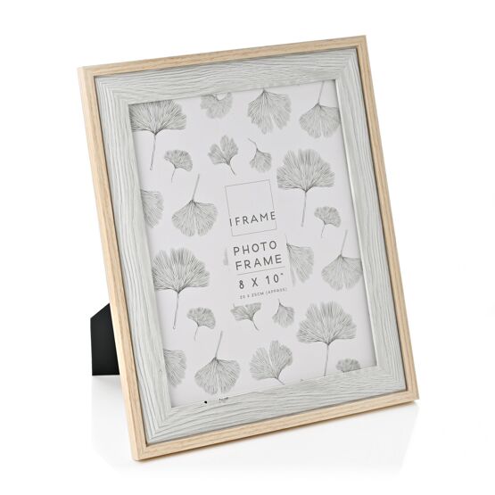 **MULTI 2** iFrame Wood & Grey Two Tone Frame 8