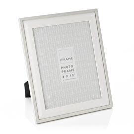 **MULTI 2** iFrame Grey & White Two Tone Frame 8" x 10"