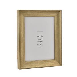 **MULTI 2** iFrame Traditionelles Profil Gebürstetes Gold 6" x 8"