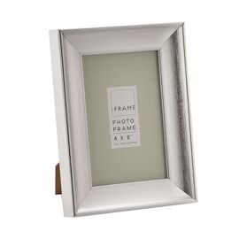**MULTI 4** iFrame Traditional Brushed Silver 4" x 6"