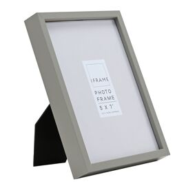 **MULTI 4** iFrame Grey Wooden Frame 5" x 7"