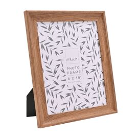 **MULTI 4** iFrame Dark Wood Effect Frame 8" x 10"