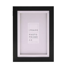 IFrame Rectangular Frame 208 x 303mm Black