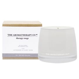 260g Relax Therapy Candle Lavender & Clary Sage