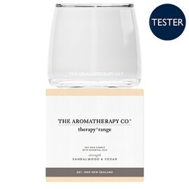 260g Strength Therapy Candle Sandalwood & Cedar (Tester)