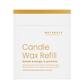 Naturals 400g Candle Wax Refill - Blood Orange & Pomelo