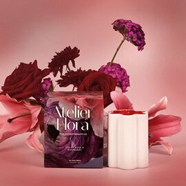 Atelier Flora 200g Candle - Violet Rose & Raspberry