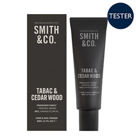 Smith & Co 80ml Hand & Nail Pomade - Tabac & Cedarwood (Tester)