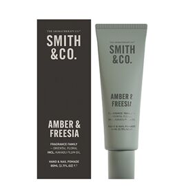 Smith & Co 80ml Hand & Nail Pomade - Amber & Freesia