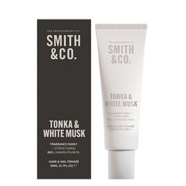 Smith & Co 80ml Hand & Nail Pomade - Tonka & White Musk