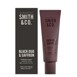 Smith & Co 80ml Hand & Nail Pomade - Black Oud & Saffron