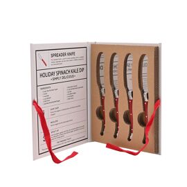 Santa Barbara Festive Red Charcuterie Spreaders