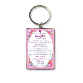 **MULTI 6** Keyring Daughter Heartwarmers