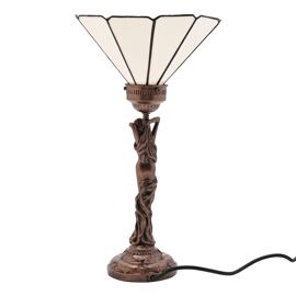Juliana Jugendstil Bronze Figur Stehlampe