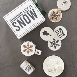 Santa Barbara Festive Stencils & Shaker Gift Set