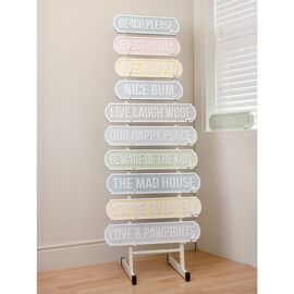 Love Life Street Signs Display Stand