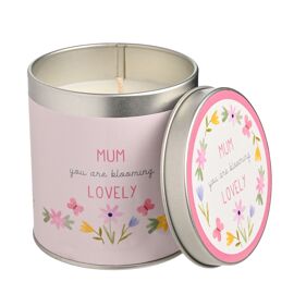 Love Life Tin Candle 8cm x 7.5cm - Mum