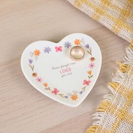 Love Life Ceramic Trinket Tray - You Are Loved