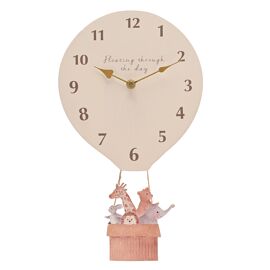 Little Roglets Hot Air Balloon Wall Clock