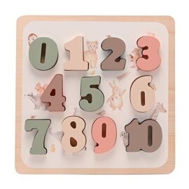 Little Roglets Early Learning Wooden Number Board