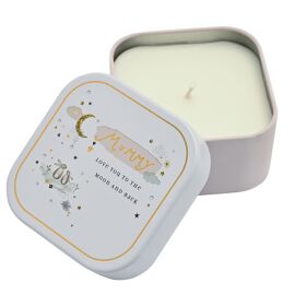The Little Things 125g Square Tin Candle - Mummy