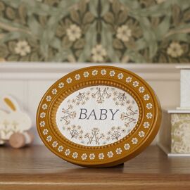 Morris & Co Baby Oval Plaque - Baby