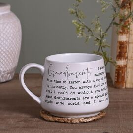 **MULTI 3** Moments Stoneware Mug Grandparents