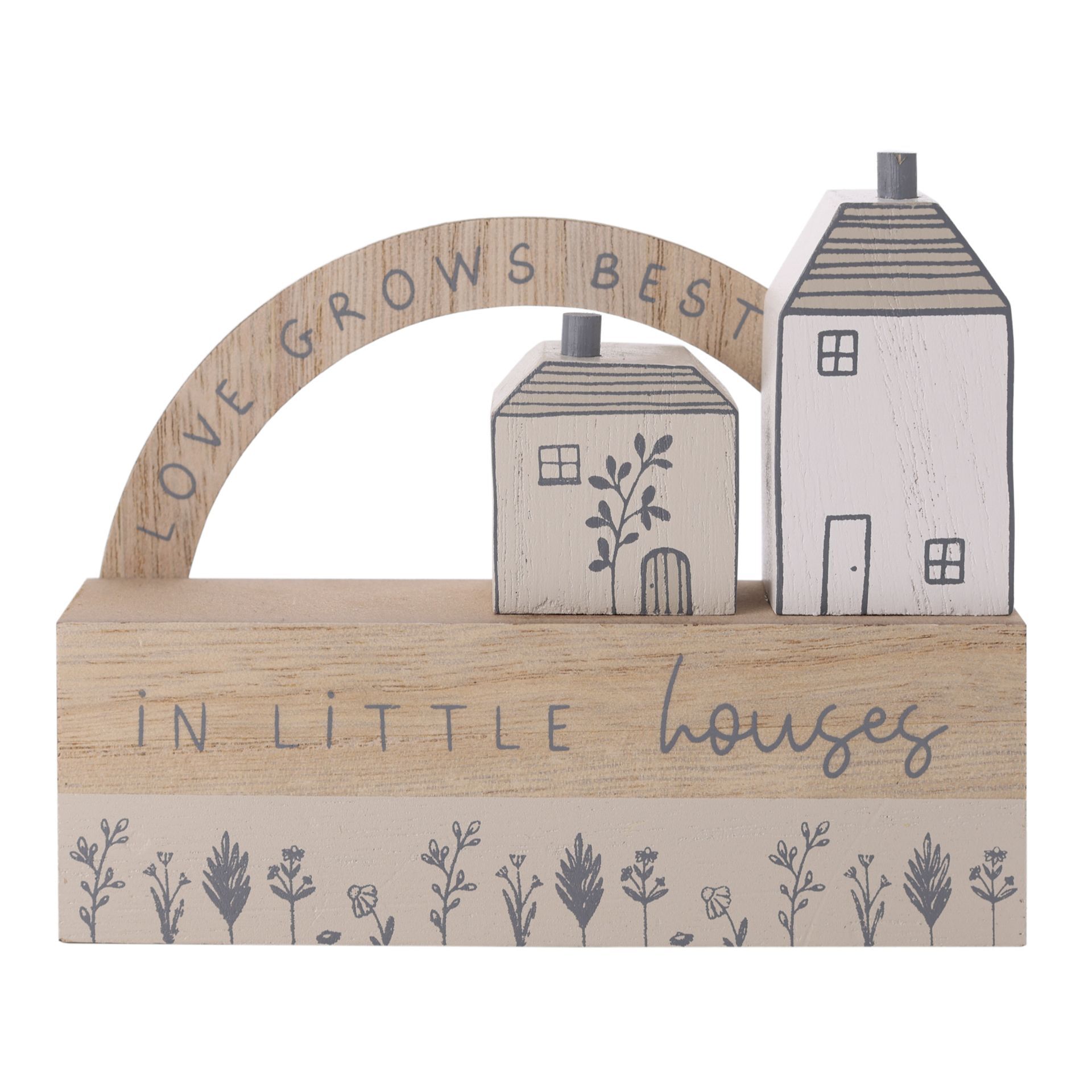**MULTI 3** Moments Little Houses Plaque Little Houses Widdop and Co.