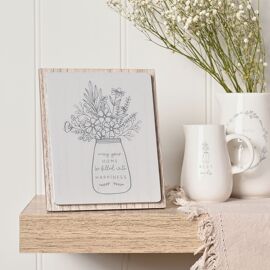 **MULTI 3** Moments Layered Plaque - Home With Happiness