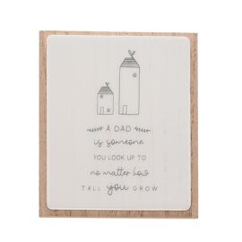 **MULTI 3** Moments Layered Plaque - Dad