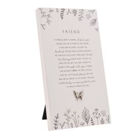 Moments Standing Verse Plaque - Friend