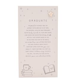 Moments Standing Verse Plaque - Graduate