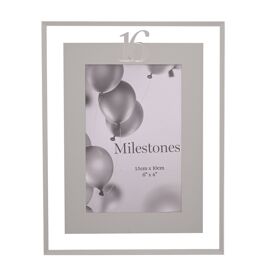 Milestones Mirror Border Frame 4" x 6" - 16