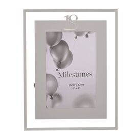 Milestones Mirror Border Frame 4" x 6" - 18