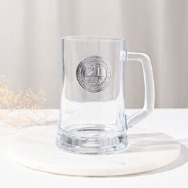 Milestones Badged Tankard 650ml - 21