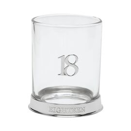 MilestoneS 3D Number Whisky Glass - 18