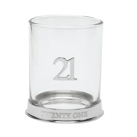 MilestoneS 3D Number Whisky Glass - 21
