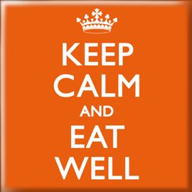 **MULTI 6** Magnet Keep Calm And Eat Well