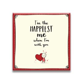 **MULTI 6** Magnet I'm the Happiest Me