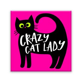**MULTI 6** Magnet Crazy Cat Lady