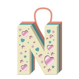 **MULTI 3** Little Letter N